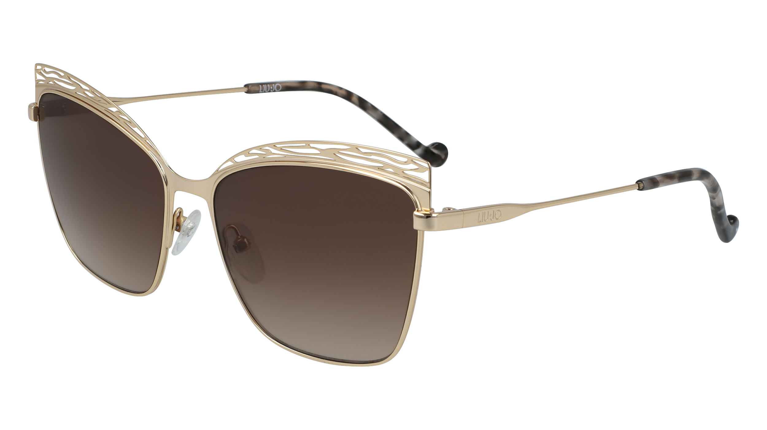 Солнцезащитные очки LIU JO LJ 137S GOLD/AMBER 57-16 - Vision  display picture 1